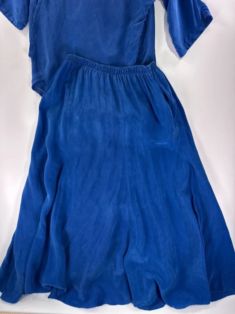 Dream Weaver Judith Kidd Lagenlook Rayon Set Blue M
